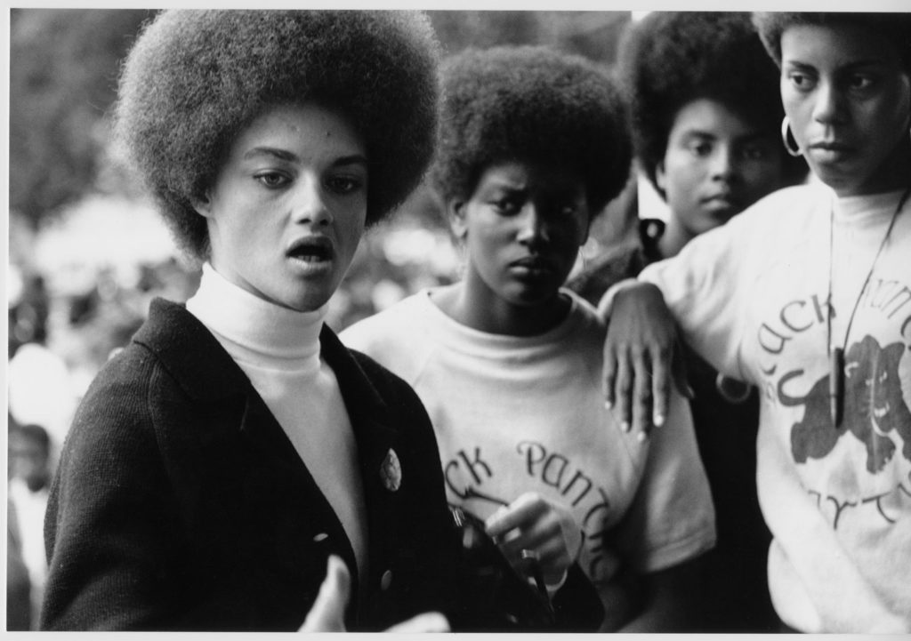 black panthers civil rights women weave natural hair afro